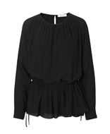 Bluse med snor