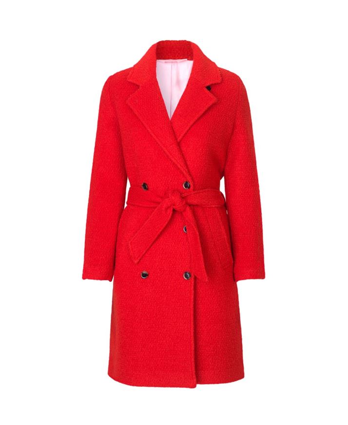 Rød frakke fra Samsoe