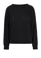 Plisseret bluse