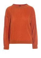 Plisseret bluse