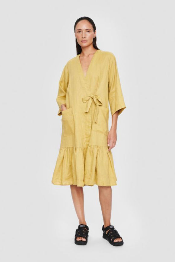 Airy linen dress